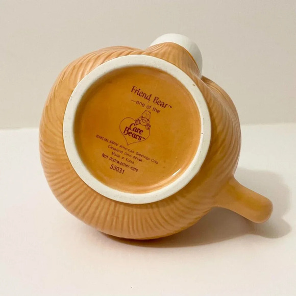 Vintage 1984 Care Bear Mug Friend Bear Ceramic Cup American Greeting Care  Bears - Picture 10 of 12